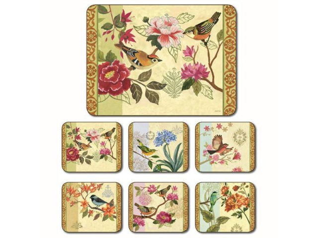 Jason Bird Study Placemats and Coasters